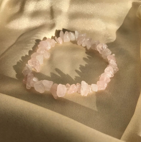 Image de Bracelet quartz rose