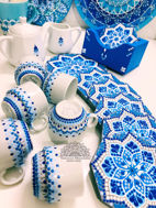 Image de Série café en bleu
